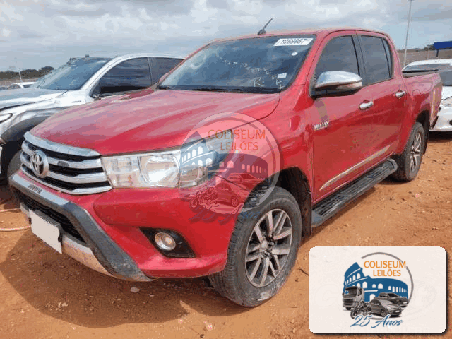 TOYOTA HILUX CD SRV 2.8 D-4D TURBO 2017 